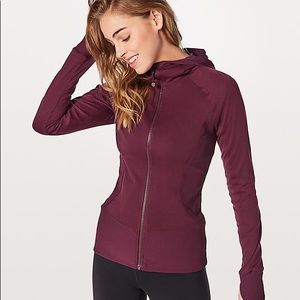 Lululemon In Flux Jacket Plum Sz 8